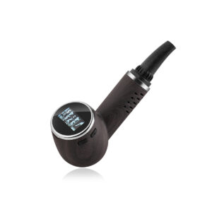 Cipher Nautilus dry herb vaporizer in black wood color