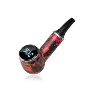 Cipher Nautilus dry herb vaporizer in sunset fusion color