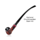 Cipher Nautilus Sunset Fusion with optional Churchwarden long stem connected