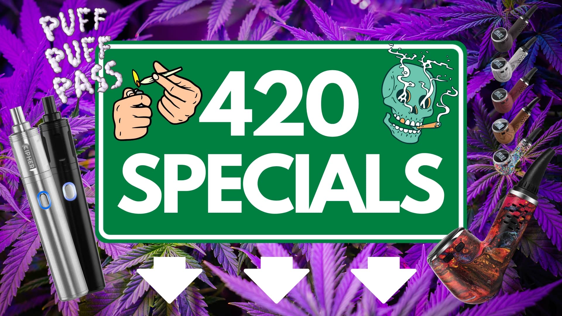 Cipher 420 specials banner