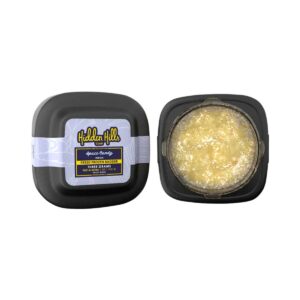 Hidden Hills Heady Blend THC-A Ultra badder with Space Candy strain profile in 3g size